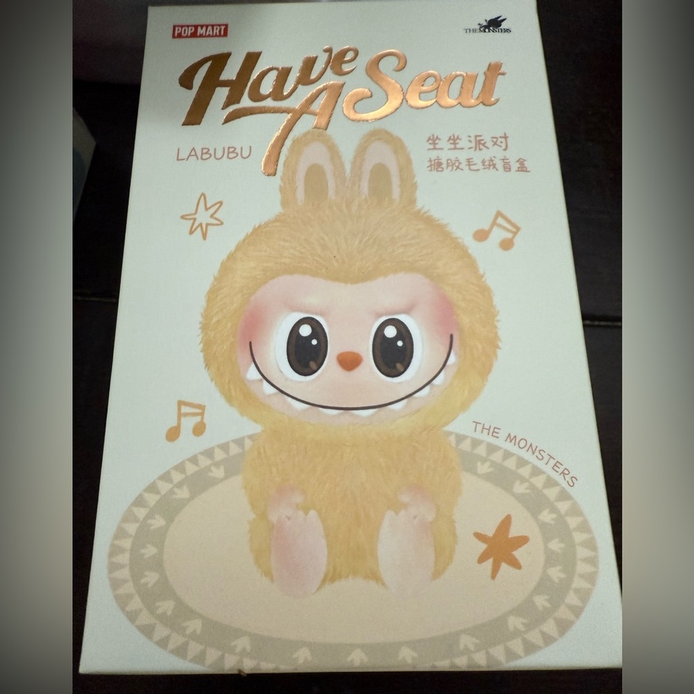 THE MONSTERS - Have a Seat Vinyl
Plush Blind Box- BABA
